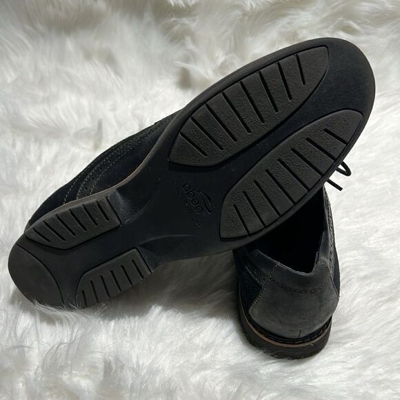 Abeo Ecco Black Leather and Suede Round Toe Oxfords Size 10.5N. ‎ B81 main image 5